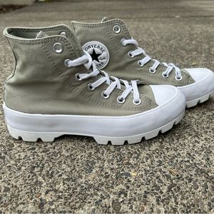 army green converse